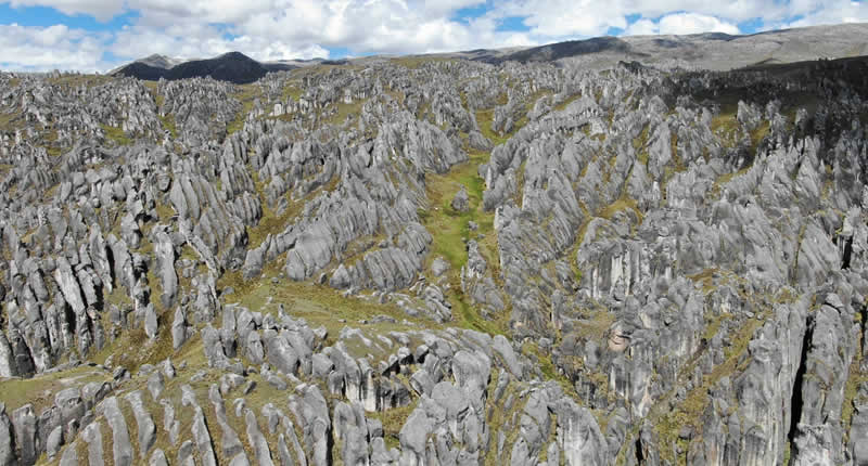 bosque de piedras de Jaylluwa