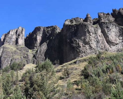 Cañón de Viunchuco bei Ayapata – Sandstein-Schlucht zwischen Hochland und Selva Cañón de Viunchuco bei Ayapata – Sandstein-Schlucht zwischen Hochland und Selva