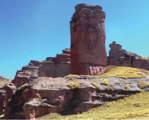 Cañón de Tinajani – Roter Steincanyon und Kulturlandschaft bei Ayaviri