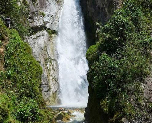Cascada Anana – der große Wasserfall von Huancabamba Cascada Anana – der große Wasserfall von Huancabamba
