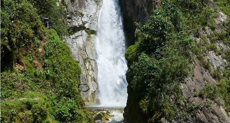Cascada Anana – der große Wasserfall von Huancabamba
