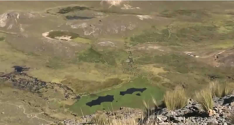 Farallones pétreos de Tambillo am Apu Khapia nahe Pomata in Puno