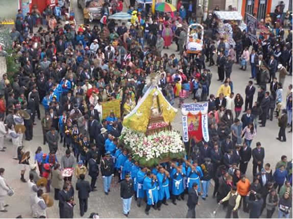 Festividad Patronal de la Virgen Inmaculada Concepción in Macusani, Provinz Carabaya
