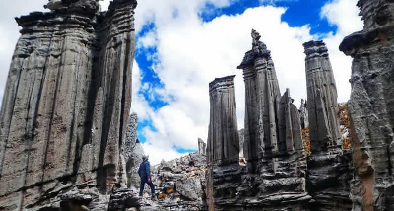 Die „gotische Stadt“ auf 4.885 Metern Höhe