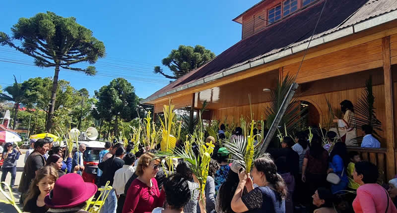 Festlichkeiten in der Kirche