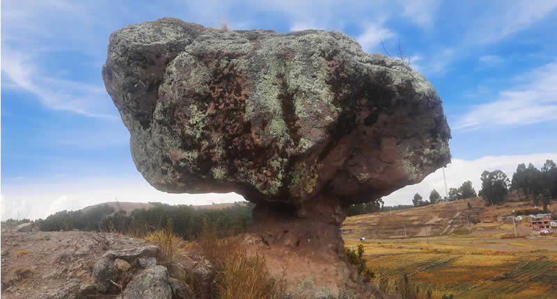 Kunkani Qala: Mystischer Pilzfelsen bei Ollaraya