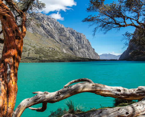 Laguna Chinancocha (Llanganuco): Smaragdgrünes Hochlandjuwel im Huascarán-Nationalpark Laguna Chinancocha (Llanganuco): Smaragdgrünes Hochlandjuwel im Huascarán-Nationalpark
