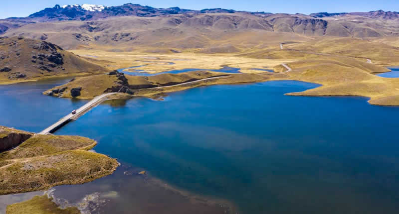 Andenlagune auf 4.179 Metern Höhe