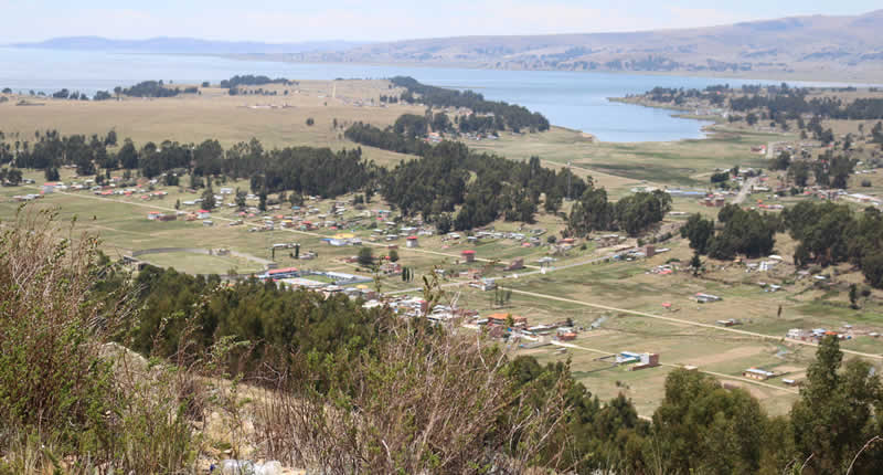 Mirador Natural Paqu Qhawa: Heiliger Aussichtsgipfel über dem Lago Wiñaymarca