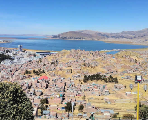 Mirador Puma Uta – der schützende Puma über Puno Mirador Puma Uta – der schützende Puma über Puno