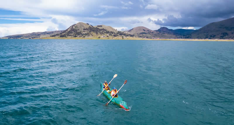 Playa Ecoturística de Moyapampa – Naturstrand bei Juli am Titicacasee