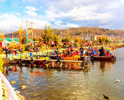 Puerto Muelle de Puno – Historischer Hafen am Titicacasee Puerto Muelle de Puno – Historischer Hafen am Titicacasee