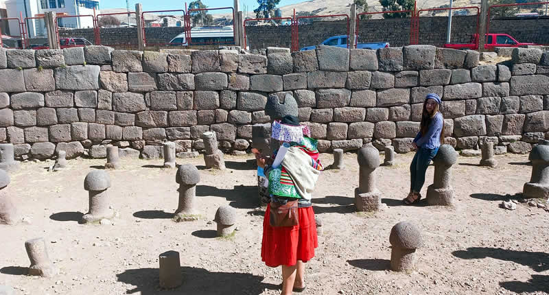 Architektur von Inka Uyu