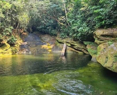 Tobogán Natural de Iscozacín – Wasserrutsche im Dschungel von Palcazú Tobogán Natural de Iscozacín – Wasserrutsche im Dschungel von Palcazú