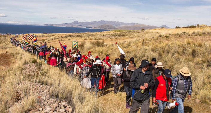 Camino Inca Tramo Cruz Pata Ccaje Inka-Pfad Tramo Cruz Pata Ccaje bei Juli