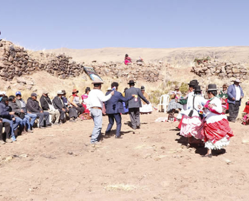 Complejo arqueológico de Lundayani, cerca de Juli