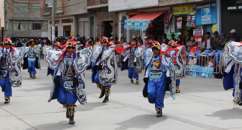 Fiesta patronal de la Inmaculada Concepción en la «Roma aimara»