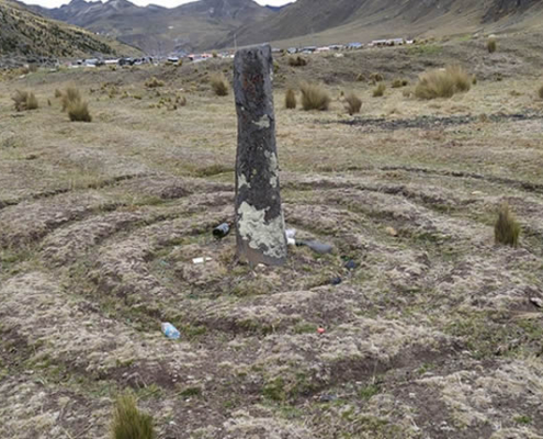 Sitio arqueológico Muyu Muyu Aymaña – andenes, santuario rocoso y ecosistema de altura en Corani