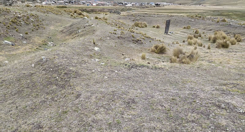 Sitio arqueológico Muyu Muyu Aymaña en Corani