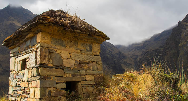Chullpa en el sitio arqueológico Marka Marka II