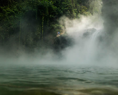 Río Hirviente Shanay Timpishka: der kochende Fluss im peruanischen Amazonas